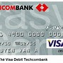 Thẻ Ngân Hàng Techcombank Visa Debit